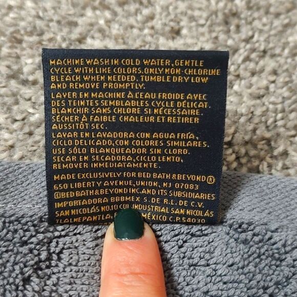 New Without Tags Wamsutta 100% Cotton Washcloth From Bed, Bath & Beyond - Picture 6 of 6